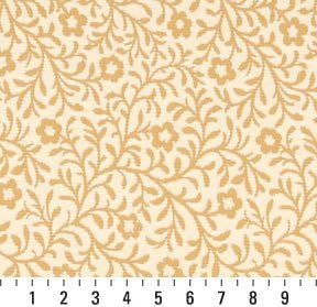 F424 Material de tapițerie reversibil Matelasse Floral auriu și bej lângă curte