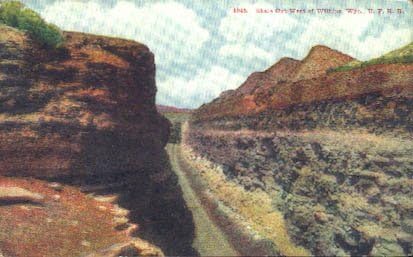 Wilkins, Wyoming Card poștal