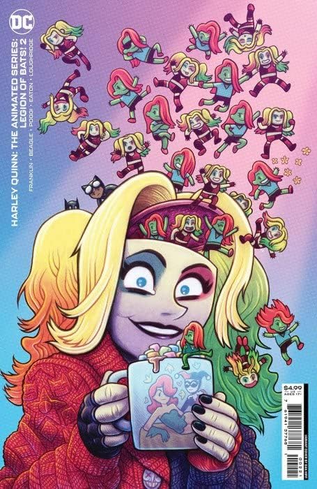 Harley Quinn: seria animată: Legiunea Liliecilor! # 2A VF/NM ; DC carte de benzi desenate | Dan Hipp Cardstock variantă