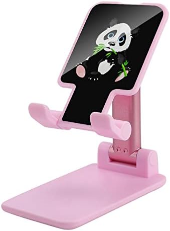 Big Face Panda Plandabilă Telefon Foldable Stand Reglabil pentru tabletă Reglabil pentru casă pentru Offce Offce Desktop în stil roz