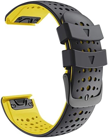 IRJFP 26/22mm Watchband pentru Garmin Fenix ​​6 6S 6X Pro 5 5x 5S Plus 3HR 935 945 D2 Silicon Band Release Quick Watch Easyfit Wrist Breia