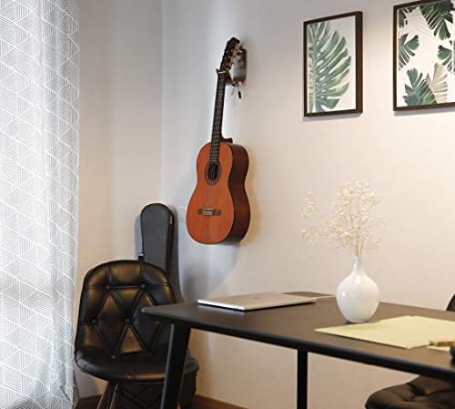Placaj pentru chitară pentru chitară de pe perete cu slot de vârf, modern și unic cuier de chitară pentru chitară acustică