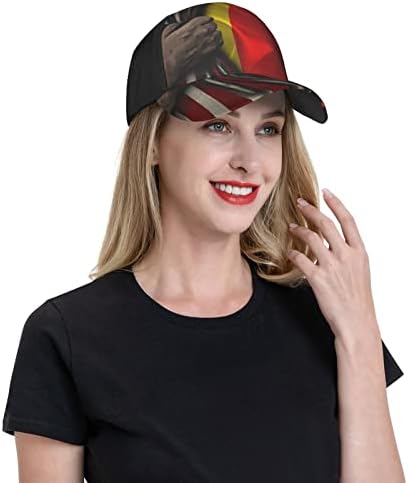 Capac de baseball pentru bărbați femei adult tată pălărie reglabilă pălării de camion de plasă capac respirabil capace snapback capac negru