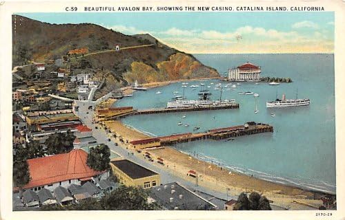 Insula Catalina, carte poștală din California