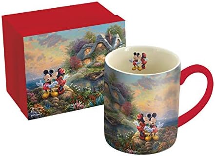 Lang 14 oz cana ceramica-Mickey & amp; Minnie Sweetheart Cove