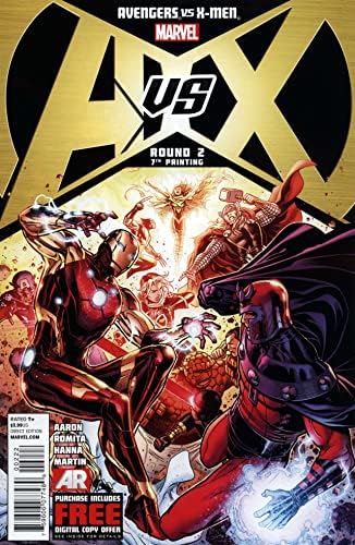 Avengers Vs. X-Men 2 VF / NM; carte de benzi desenate Marvel