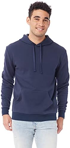 Hoodie alternativă pentru bărbați, pulovere ecologică cu glugă cu glugă ușoară