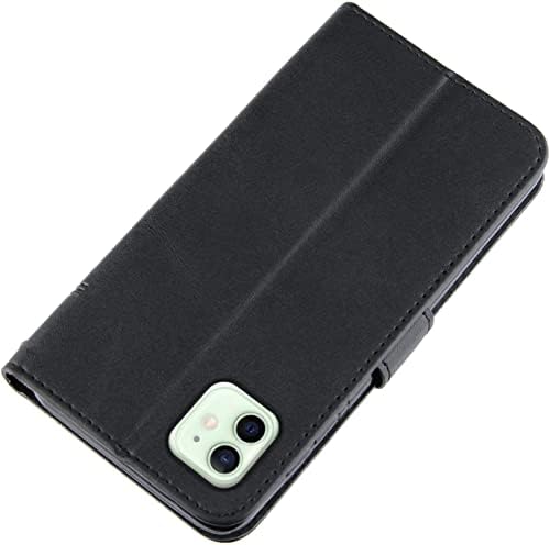 Husă portofel KAPPDE pentru iPhone 13/13 Pro / 13 Pro Max, husă de protecție din piele naturală Flip sloturi pentru carduri