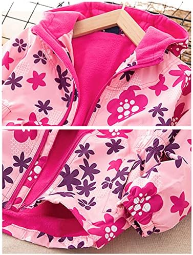Nerbey Sport Specific Îmbrăcăminte fete cu glugă cu glugă cu vânt, jachetă de drumeție, acoperire de agrement în aer liber,