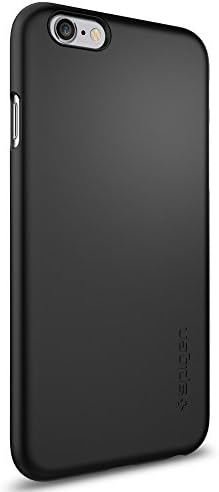 Carcasă iPhone 6s, Spigen [Potrivire subțire] potrivire exactă [Negru] carcasă dură cu finisaj mat Premium pentru iPhone 6s