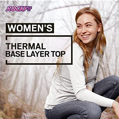 Stratul de bază termică pentru femei stâncoase, izolat pentru căldură de schi în aer liber/pijamale extreme reci