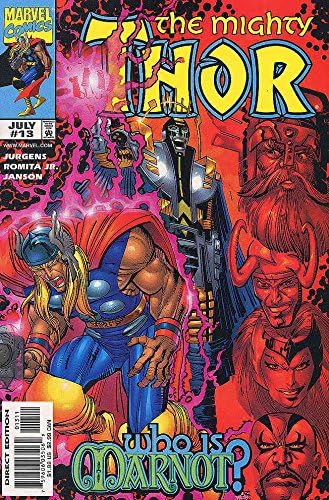 Thor 13 VF / NM; carte de benzi desenate Marvel / Dan Jurgens-John Romita Jr