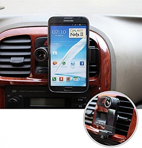 Suport de telefon rotativ pentru montarea aerului auto pentru Verizon HTC One Mini 2 - Verizon HTC One Remix - Verizon Kyocera