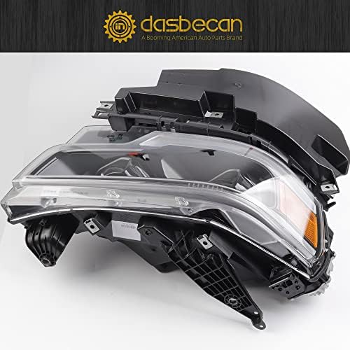 Ansamblul farurilor LED Dasbecan Complet compatibil cu Dodge Ram 1500 TRX 2019-2022 Farul din partea dreaptă a pasagerului