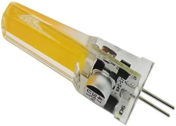 Klgeivb G4 LED Becuri 3000k iluminat alb cald Dimmable, 5w echivalent cu 50W AC 110V-120V, Bi-pin LED bec Silicon G4 LED Becuri