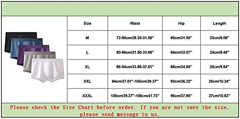 BMisegm Boxer Boxer Boxer Color Boxer Dimensiune talie Solid Solid confortabil elastic pentru bărbați bărbați mari pentru bărbați bărbați bărbați
