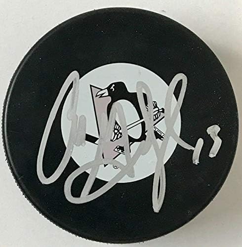 ALEX GOLIGOSKI a semnat oficial NHL logo puck-autografe NHL pucks