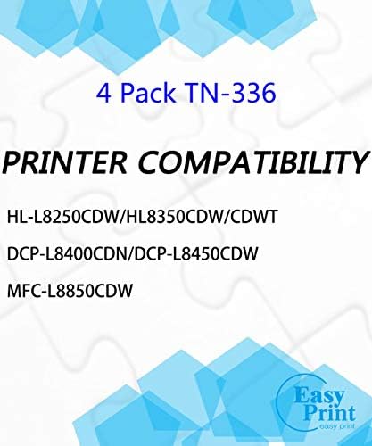 EasyPrint compatibil TN336 TN-336 cartușe de Toner înlocuire pentru Brother MFC-L8600CDW L8850CDW 9550CDW L8250CDN 8350CDW