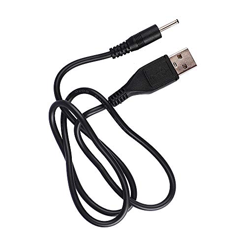 Încărcător de înlocuire suplimentar elecan pentru gulere de scoarță pentru câine reîncărcabile - USB până la 2,0 mm cablu de