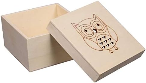Cutie de cadouri de artizanat din lemn