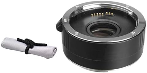 Vivitar Nikon D5200 2X Teleconverter + NWV Pânză de curățare directă pentru microfibră.