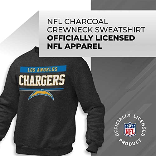 Hanorac de cărbune cu mânecă lungă NFL, îmbrăcăminte de joc, hanorac unisex Crewneck pentru bărbați și femei
