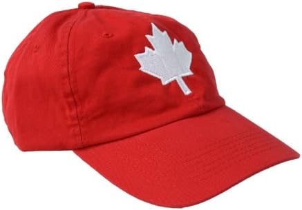 Pălărie de frunze de arțar Canada | Capacul de baseball roșu de mândrie canadiană