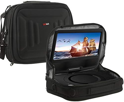 Navitech portabil DVD Player tetiera auto Mount / Carry caz compatibil cu Ingo Hello Kitty