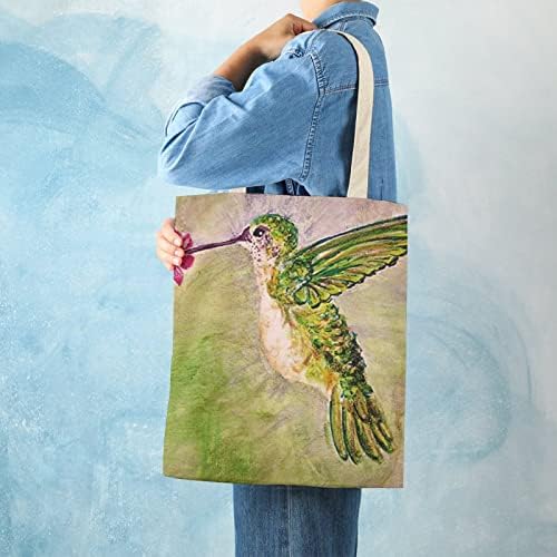 Wengbeauty Canvas Tote Bag Aparitolor Animal Style4 Imbargă pentru umăr Reutilizabile Bănci de cumpărături pentru cumpărături