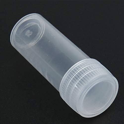 Pilule transparente din plastic pulberi capsule sticla 5 ml piese mici suport suport flacon mini test flacoane probe sticla
