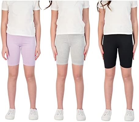 Pantaloni scurți de la 3 pachete, pantaloni scurți, pantaloni scurți de biciclete, haine de antrenament pentru fete