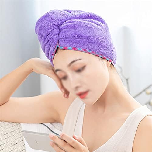 Șampon Houkai și capac de păr uscat absorbant pentru femei și uscare rapidă și capac de duș cu păr uscat (culoare: D, dimensiune