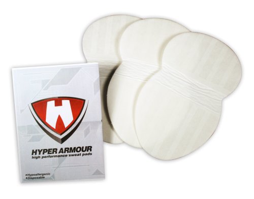 Klima Hyper Armour Sweat Sweat Pad | 24 de bucăți | Proiectat pentru bolnavii de hiperhidroză | Discret și complet tăcut