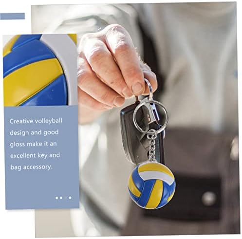 Toyandona 3pcs Volleyball Keychain Girly Accesorii auto Cheie pentru tastele auto băieți cadouri sportive sport Sport Cheie