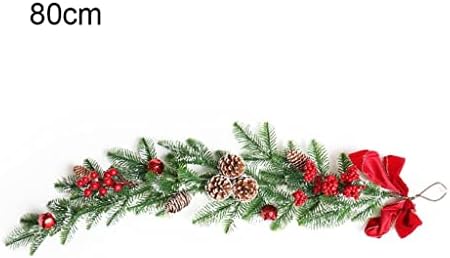 Mysgyh Yangping- Cone Pine Coroană de Crăciun PE PE DIPED BLAB BLAMA DE XMAS CADE CRAINTE Ușă de Crăciun (culoare: A, dimensiune