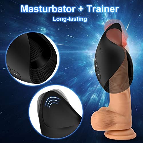 UTIMI vibratoare masculină masturbator electric cupă atocker reîncărcabil cu 10 moduri vibrante