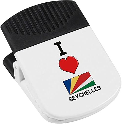 Clipul magnetic azeeda 'I Love Seychelles'