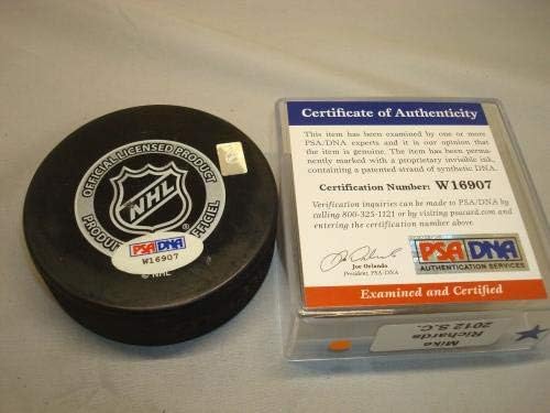 Mike Richards a semnat cu Kings 2012 Stanley Cup Champs Hockey Puck PSA / DNA COA 1B-autografe NHL Pucks