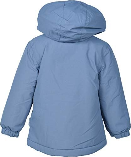 Mikk-Line-Melton Kids & Baby Boy's Nylon Waterproof & Winterproof Jacket, China Blue, 6-9m