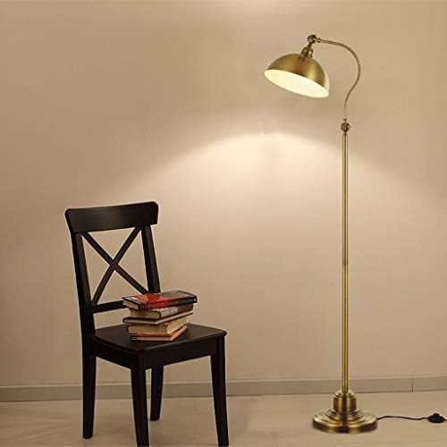 Lampă de podea standard ZSEDP American Antique Simple Iluminat pentru dormitor/Living/Studiu