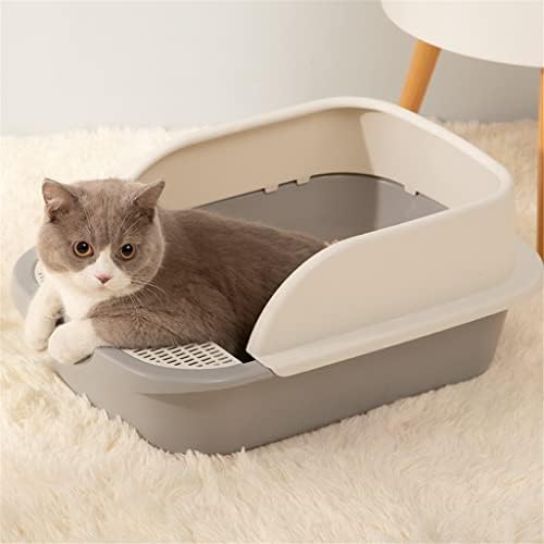 Xlaiq pisici toaletă semi-închise pisici Litter Box Design nisip cutie pisici tava Litter Box mobilier mare gard Pet