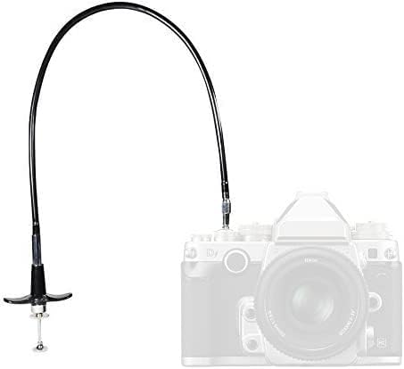 Foto & amp; Tech 100cm Cablu de declanșare mecanică cu blocare bec Compatibil cu Nikon Df/ F80/ F4/ FM2/ F3/ FE/ FM3a, Fujifilm