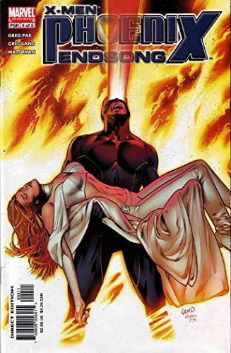 X-Men: Phoenix-Endsong 4 VF; carte de benzi desenate Marvel / Greg Pak