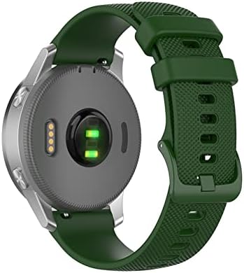 MGTCAR 20mm brățară încheietura curea pentru TicWatch E pentru Garmin Venu pentru Forerunner 645 Silicon Smartwatch Watchband