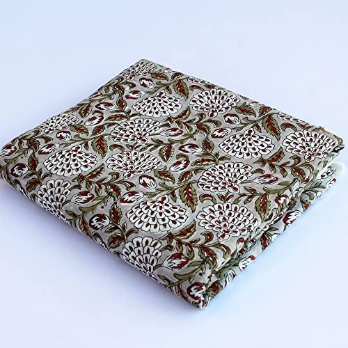 Bumbac Quilt fete ' Running Fabric Animal Print Voile Fabric, 20 MeterRoyal Indigo multi Color CDHAMCOM-CTHB00401