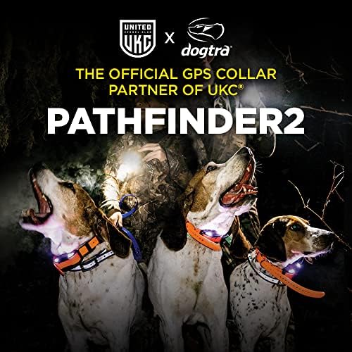 Dogtra PATHFINDER 2 Mini receptor suplimentar câine GPS Tracker e guler negru LED Light fără taxe lunare aplicație gratuită