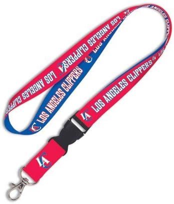WINCRAFT NBA - Los Angeles Clippers 2 -tone Detachable Lanyard