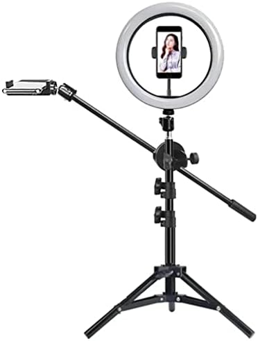 Lepsjgc rgb fotografie video inel de lumină cerc umplut iluminat camera foto studio lampa selfie cu suport de trepied braț