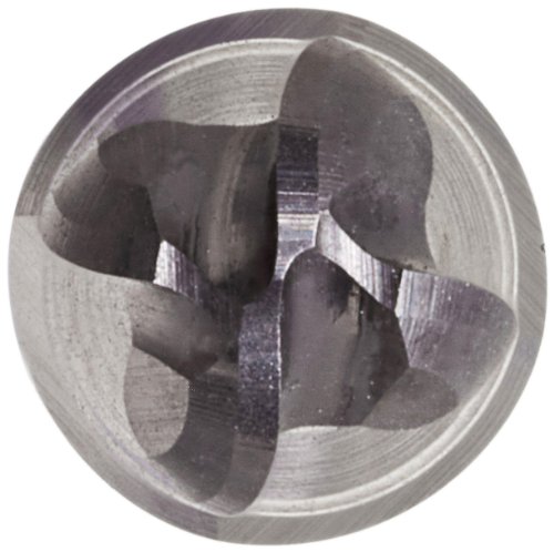 Melin Tool CRFPS cobalt Steel Ball Nose End Mill, finisaj monostrat TiCN, tăiere Non-Centrală, Helix de 30 de grade, 4 flauturi,