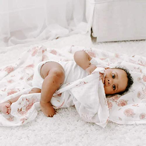 Aden + Anais Swaddle Blanket, pături de muselină boutique pentru fete și băieți, bebeluș care primește swaddles, set ideal
